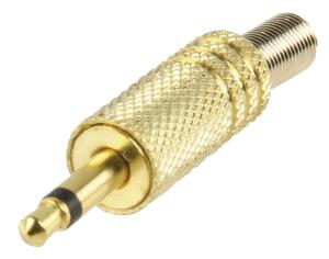 3.5 mm mono jack plug
