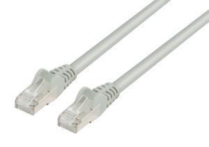 Câble réseau RJ45 10/100/1000mbit PiMF CAT7 gris en 2m