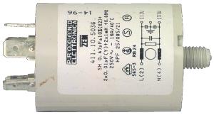 condensateur antiparasite 0,47mF +2x0,01mF