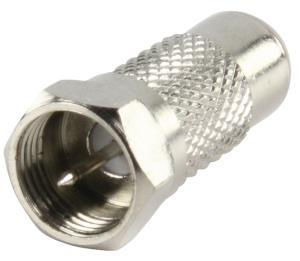Adaptateur fiche F mâle vers RCA femelle