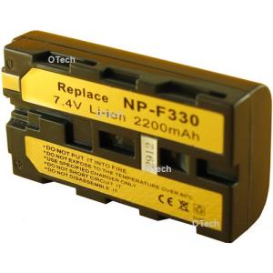 Batteries Camescopes pour NP-F550 7.2V L20/24 Li-Ion 2000 / 2400 MAH