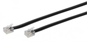 cable modulaire RJ12/RJ12 male male 6P6C, 3 mètres