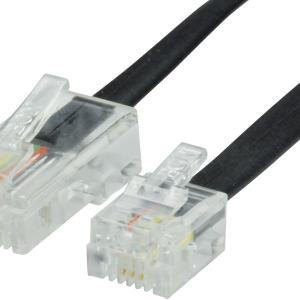 VLTP90310B100 RJ12 (6/6) Mâle Et fiche RJ45 (8P6C) Mâle