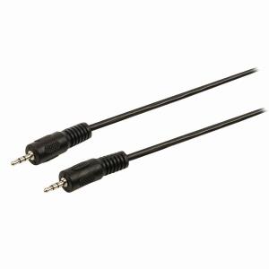 CAGP21000BK10 2,5 mm male Et fiche 2,5 mm male