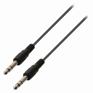 CAGP23000BK50 6,35 mm, male Et fiche 6,35 mm, male