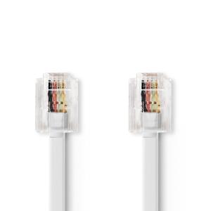 TCGP90200WT20 RJ11 (6P4C) Femelle Et fiche RJ11 (6P4C) Femelle
