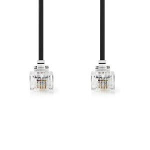 TCGP90200BK20 RJ11 (6P4C) Femelle Et fiche RJ11 (6P4C) Femelle