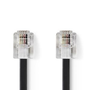 TCGB90200BK20 RJ11 (6P4C) Femelle Et fiche RJ11 (6P4C) Femelle
