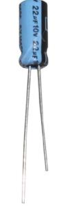 condensateur 22 microfarad 10 volts  Mini 105°