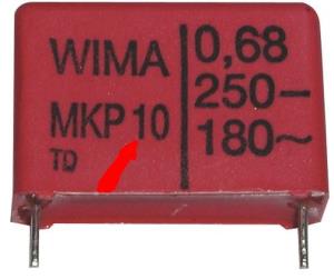 0,68uF-250V-MKP10