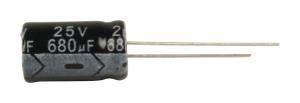 680uF-25V-105°