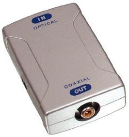 Convertisseur toslink optique vers coaxial livré avec transfo