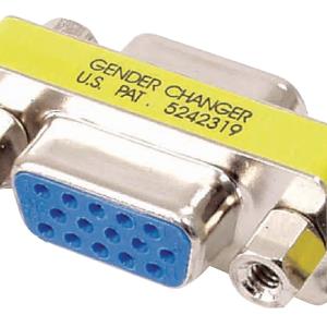 Adaptateur avec fiche VGA femelle ET fiche VGA femelle