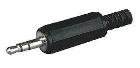 Fiche Jack male 3,5mm stéréo droit à souder