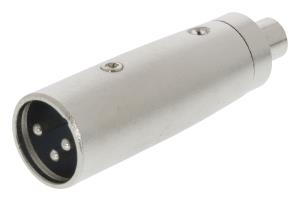 Adaptateur XLR male 3 broches ET fiche RCA femelle