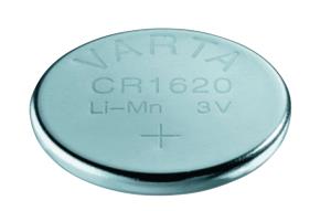 Pile bouton 3v 60mah lithium, CR1620