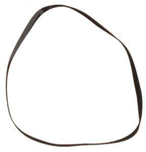 courroie carrée longueur 71mm, Largeur 1,3mm, Diamètre int 22,5mm et courroie longueur 211mm, Largeu