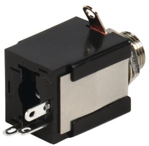 6.35mm stereo chassis socket à souder