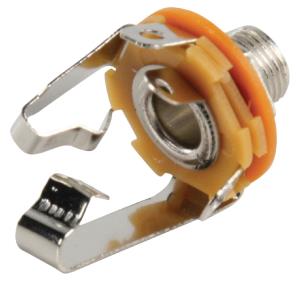 Embase 6.35 MM STEREO JACK FEMELLE CHASSIS SOCKET A SOUDER