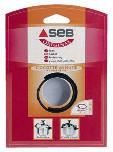 Joint rond pour autocuiseurs alu SEB actua, authentique et cocotte minute, 4,5 et 6 litres, Ø220mm