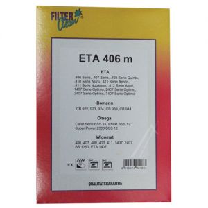 Lot de 4 sacs + 3 filtres ref ETA406M