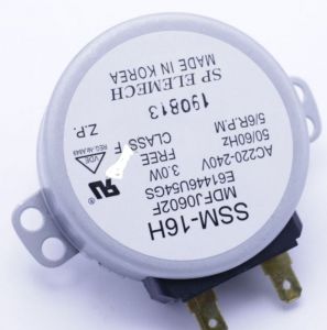 Moteur adaptable pour e61446u54gs 50tyz-0.1f02 220-240vac 50/60hz 5/6r/min classf 3w input