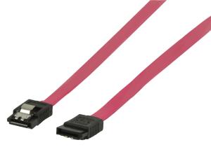 Cable interne PC avec fiche SATA ET fiche SATA 50cm pour connecter un disque dur SATA à la carte mèr