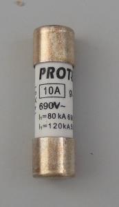 fusible cartouche industrielle gG 14X51 10 ampères