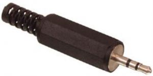 Fiche Jack 2,5mm stéréo male à souder