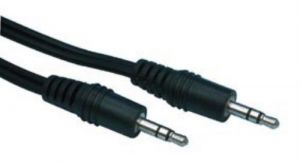 Cable avec fiche Jack 3,5mm stéréo mâle ET fiche Jack 3,5mm stéréo mâle- 10m00 -