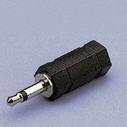 Adaptateur avec fiche Jack 3,5mm mono male ET fiche Jack 3,5mm stéréo femelle